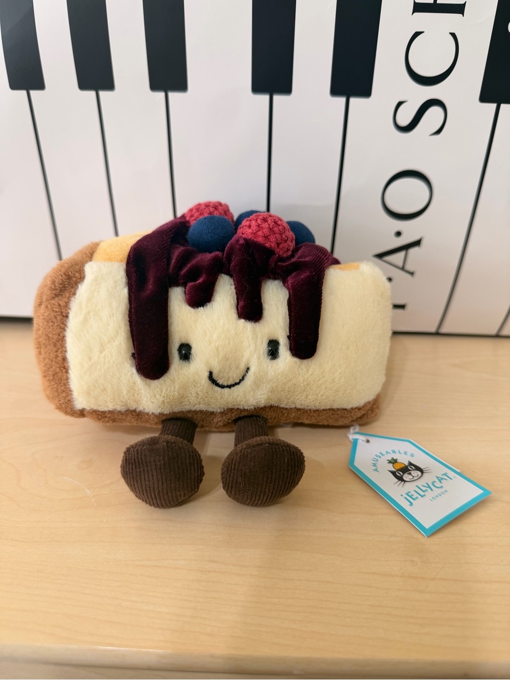 Jellycat exclusive FAO nyc crember cheesecake authentic